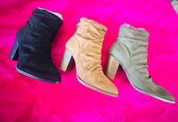 QUPID HEELED BOOTIES