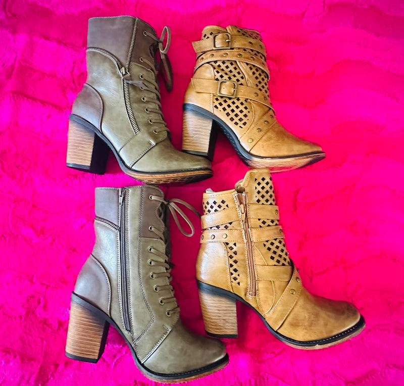 PIERRE DUMAS BOOTIES
