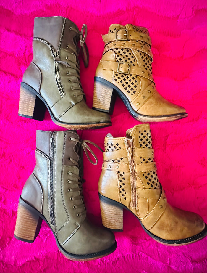 PIERRE DUMAS BOOTIES
