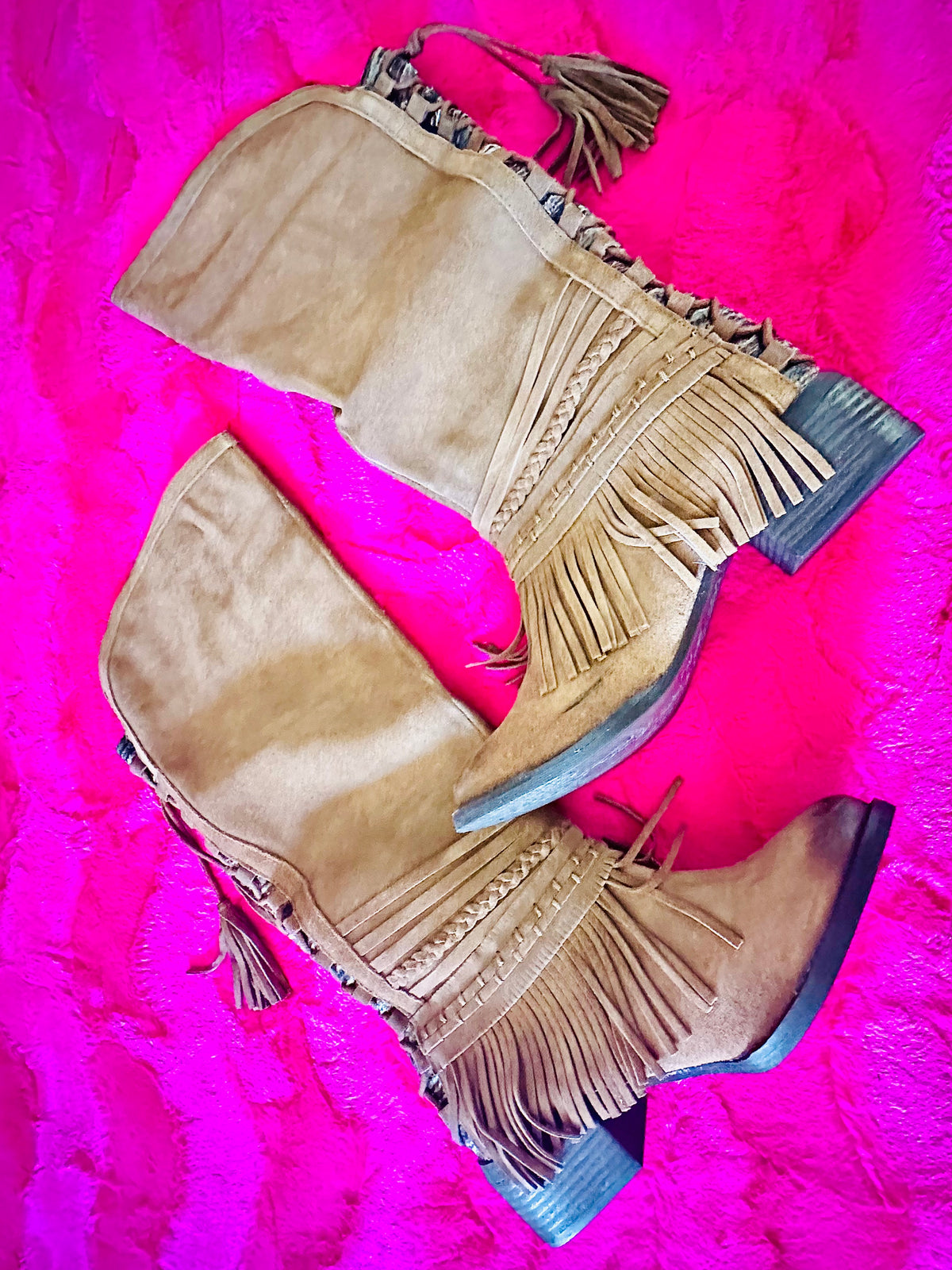 NAUGHTY MONKEY AZTEC COWBOY BOOTS