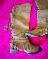 NAUGHTY MONKEY AZTEC COWBOY BOOTS